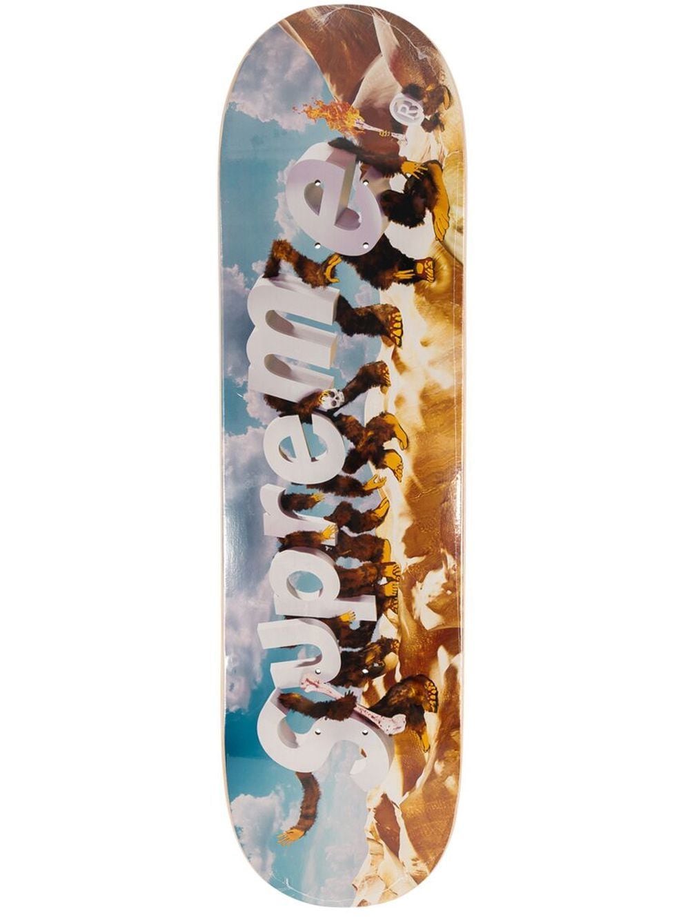 Supreme Apes Skateboard-Deck - Blau von Supreme