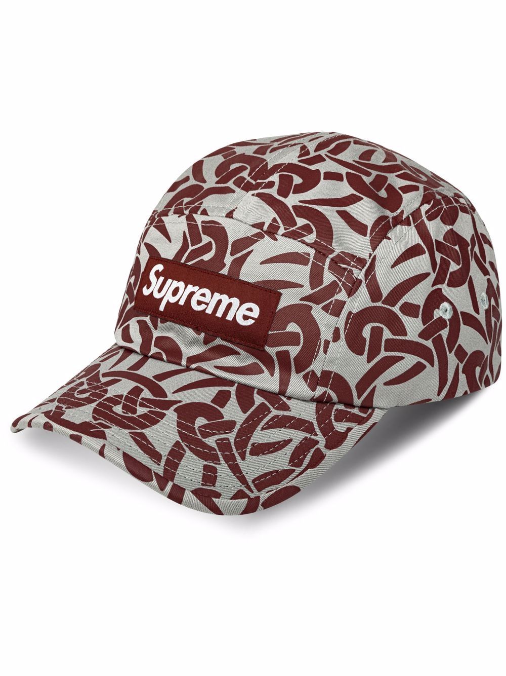 Supreme Baseballkappe mit Knoten - Grau von Supreme