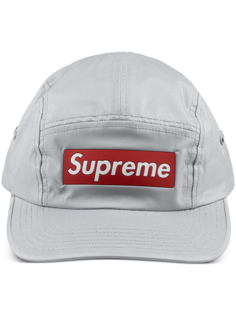 Supreme Baseballkappe mit Logo-Patch - Grau von Supreme