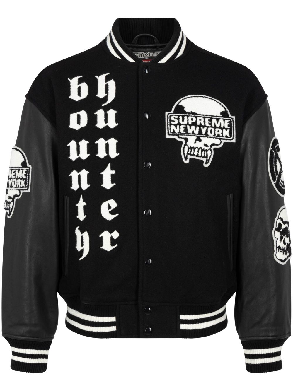 Supreme Bounty Hunter Black Collegejacke - Schwarz von Supreme