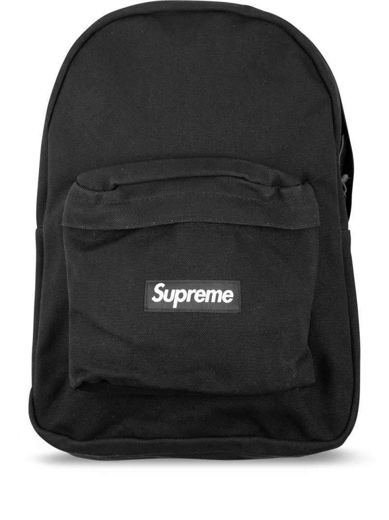 Supreme Canvas-Rucksack mit Logo - Schwarz von Supreme