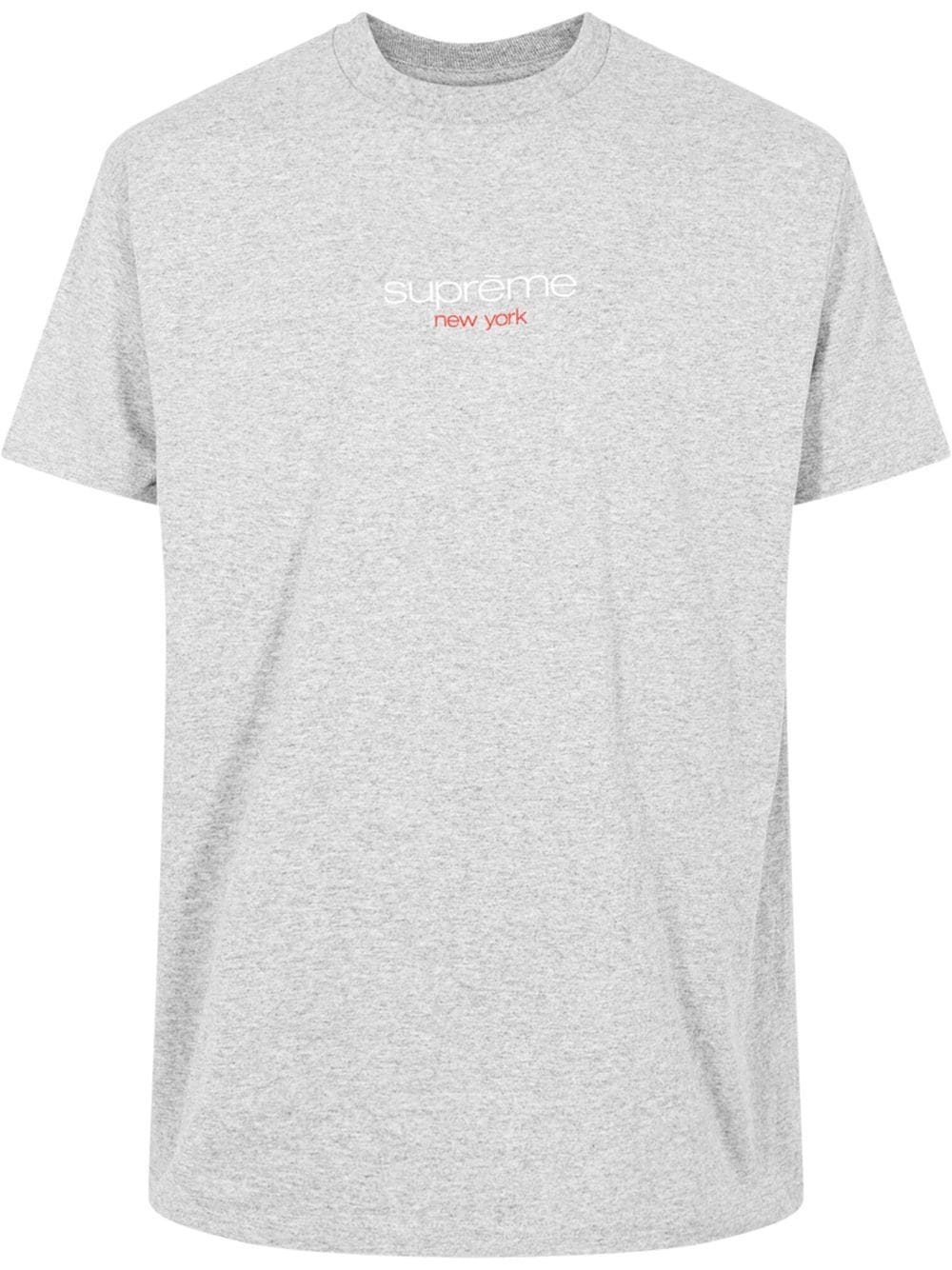 Supreme SS22 T-Shirt mit Logo - Grau von Supreme