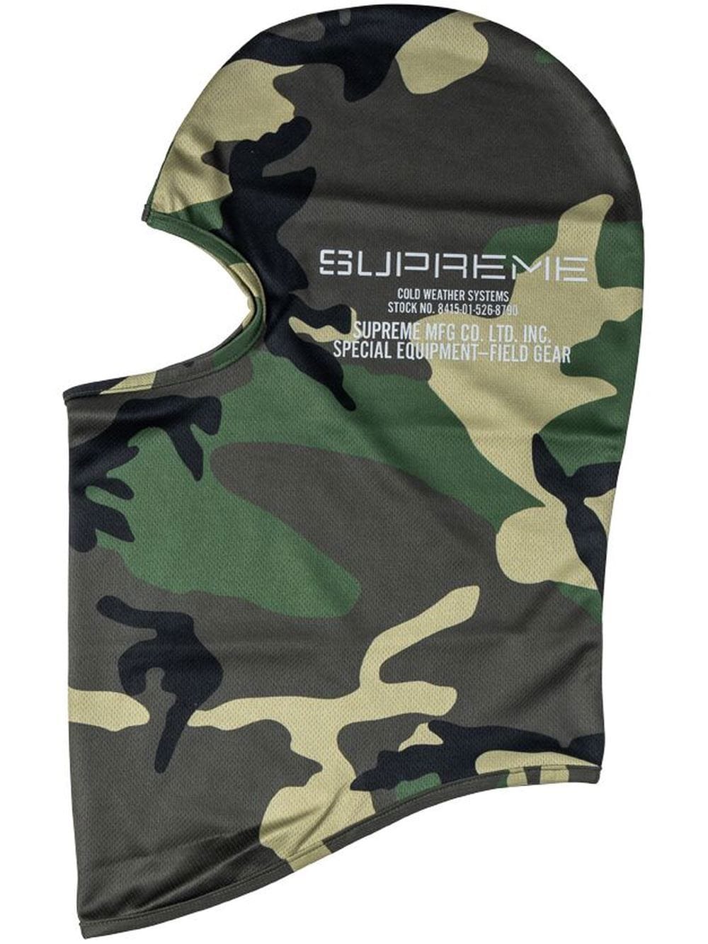 Supreme Leichte Field Gear Balaklava - Grün von Supreme