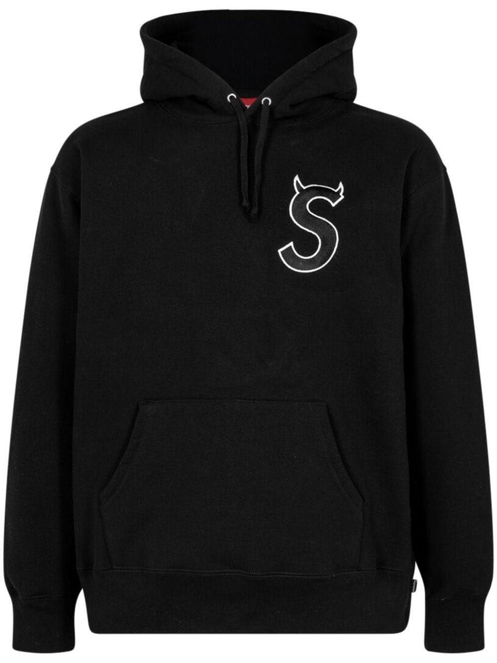 Supreme Hoodie mit S-Logo - Schwarz von Supreme