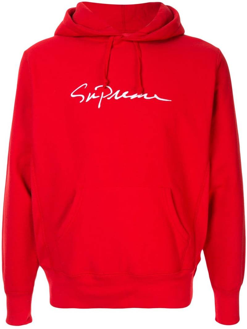 Supreme Kapuzenpullover mit Logo - Rot von Supreme