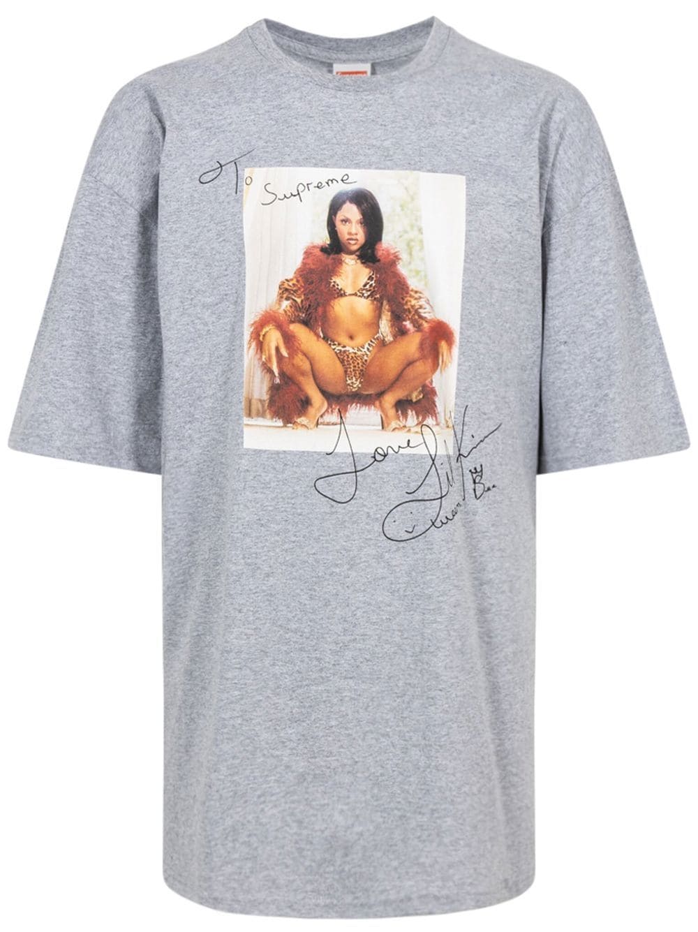 Supreme Lil Kim T-Shirt - Grau von Supreme