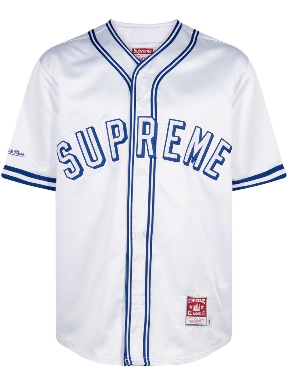 Supreme Mitchell & Ness Baseball-Trikot - Weiß von Supreme