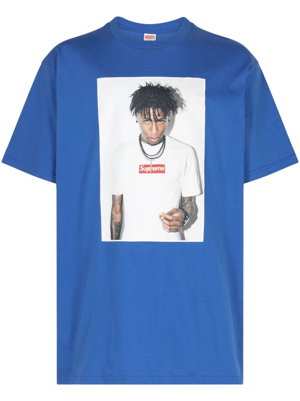 Supreme NBA Youngboy Red T-Shirt - Blau von Supreme