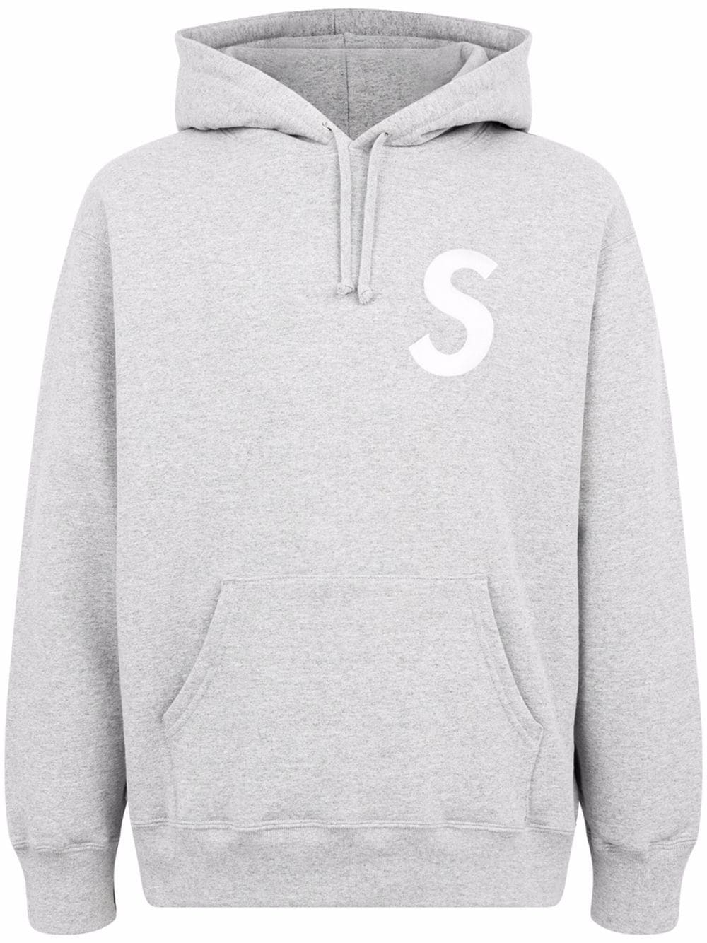 Supreme Hoodie mit Logo - Grau von Supreme