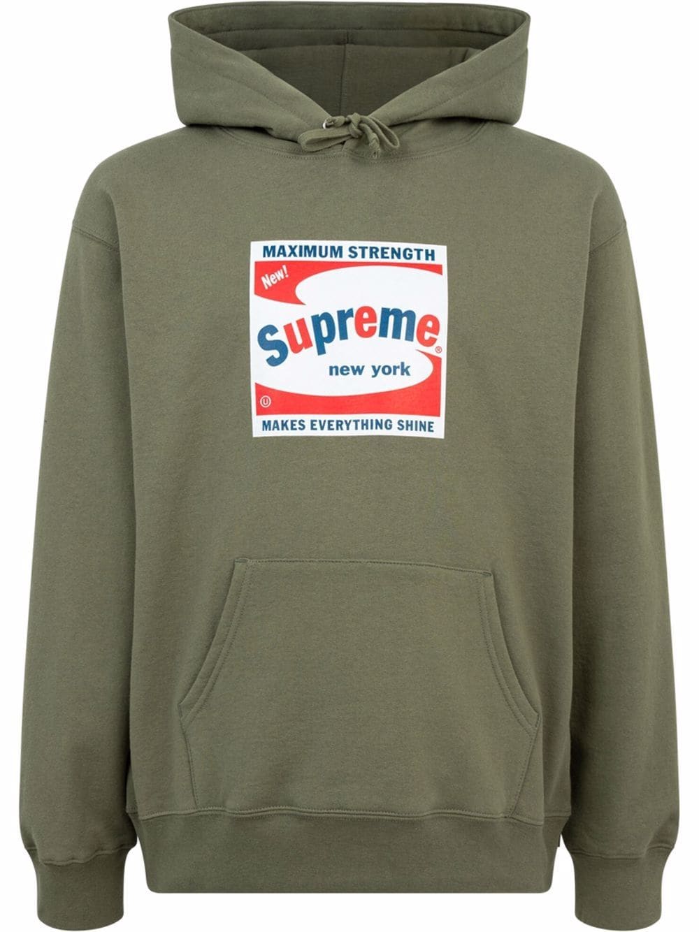 Supreme SS21 Shine Hoodie - Grün von Supreme