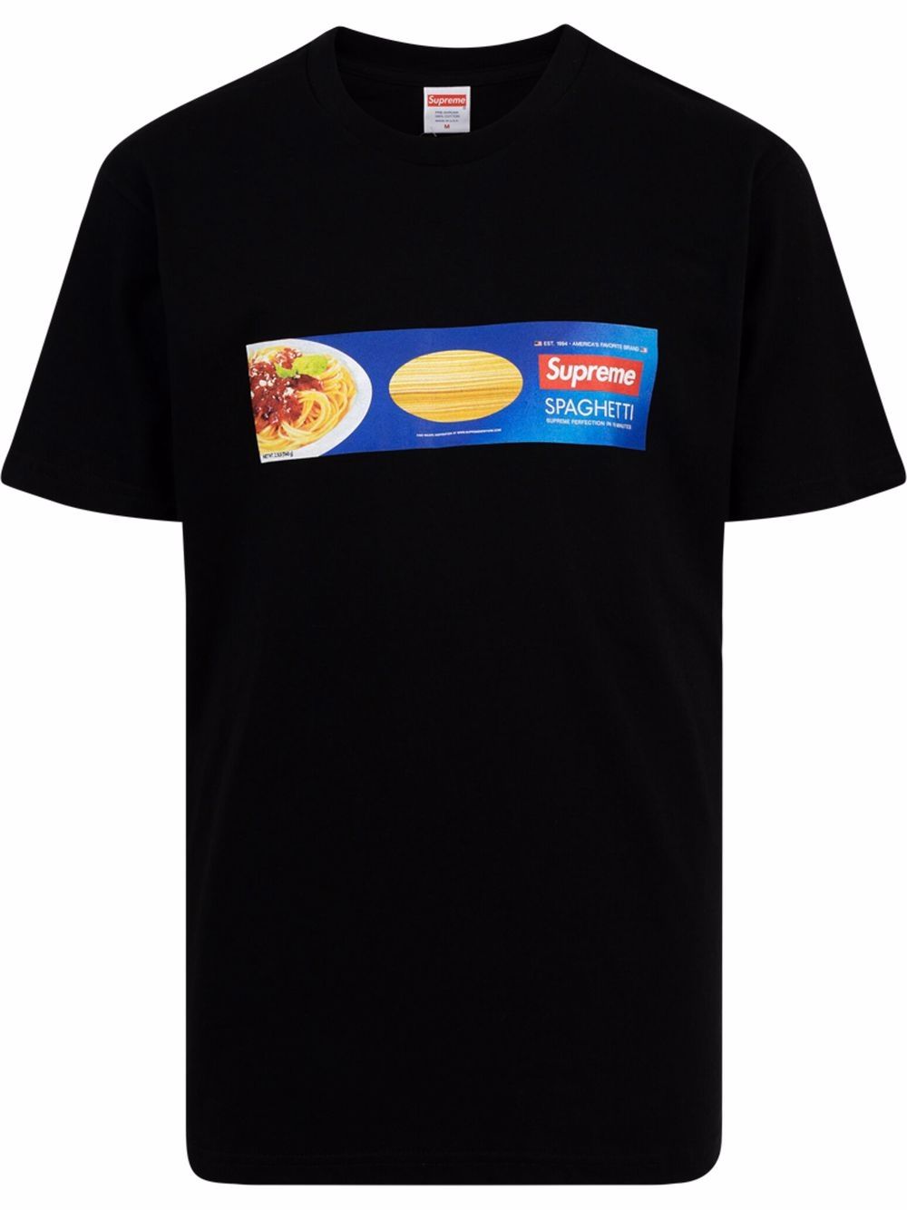 Supreme Spaghetti T-Shirt - Schwarz von Supreme