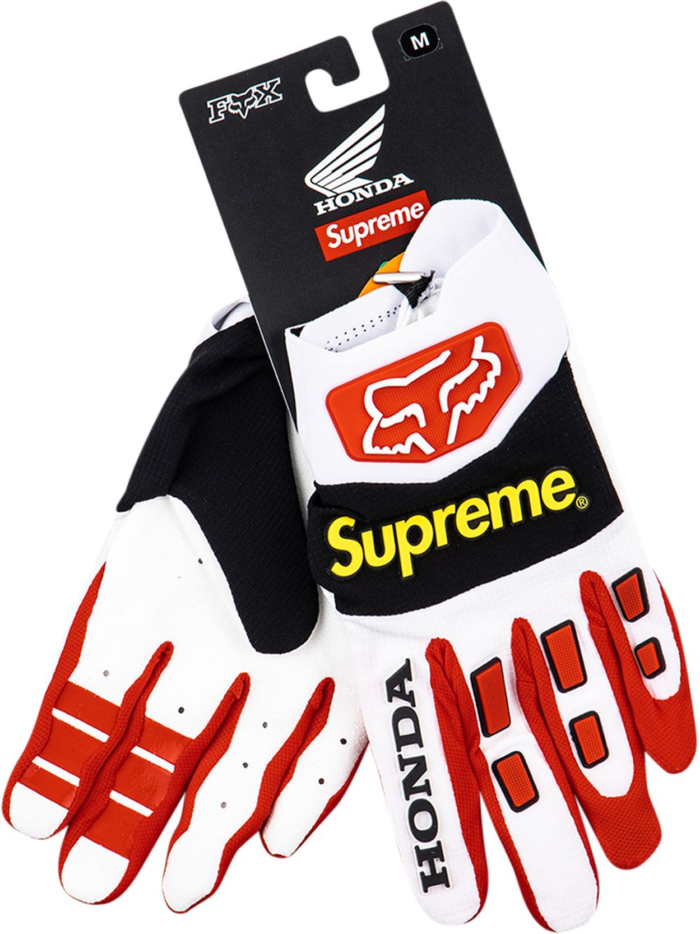 Supreme Supreme x Honda x Fox Rennhandschuhe - Rot von Supreme