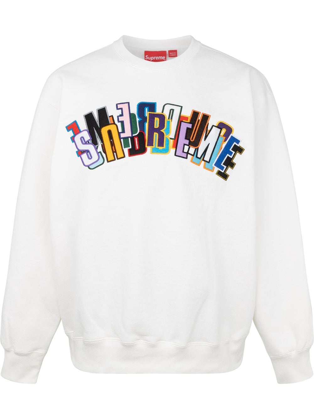 Supreme Sweatshirt mit Rundhalsausschnitt - Weiß von Supreme