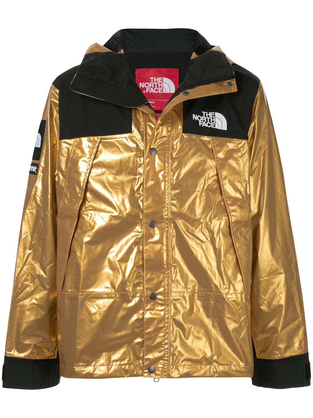 Supreme 'TNF' Metallic-Parka - Gold von Supreme