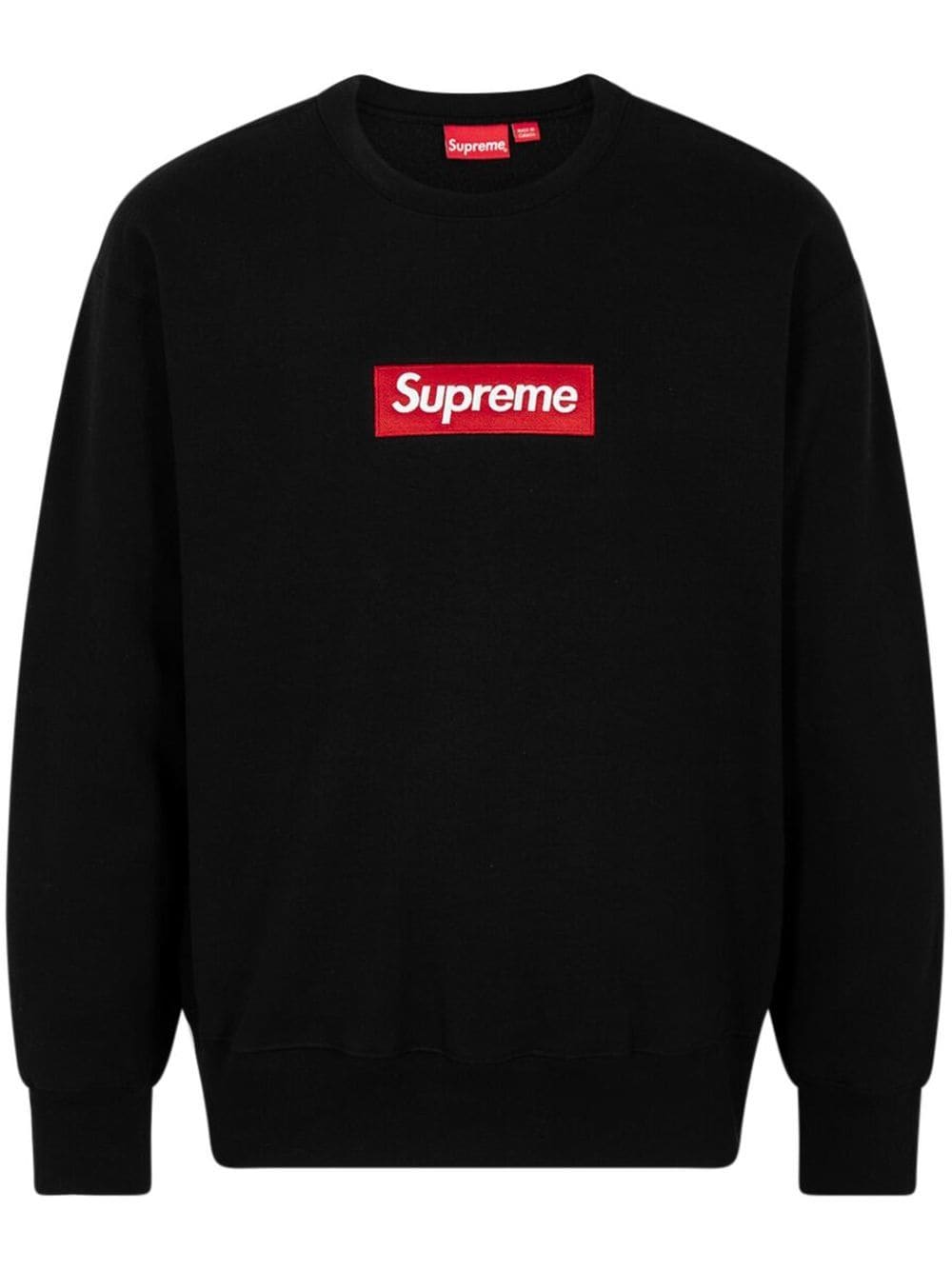 Supreme Sweatshirt mit Rundhalsausschnitt - Schwarz von Supreme
