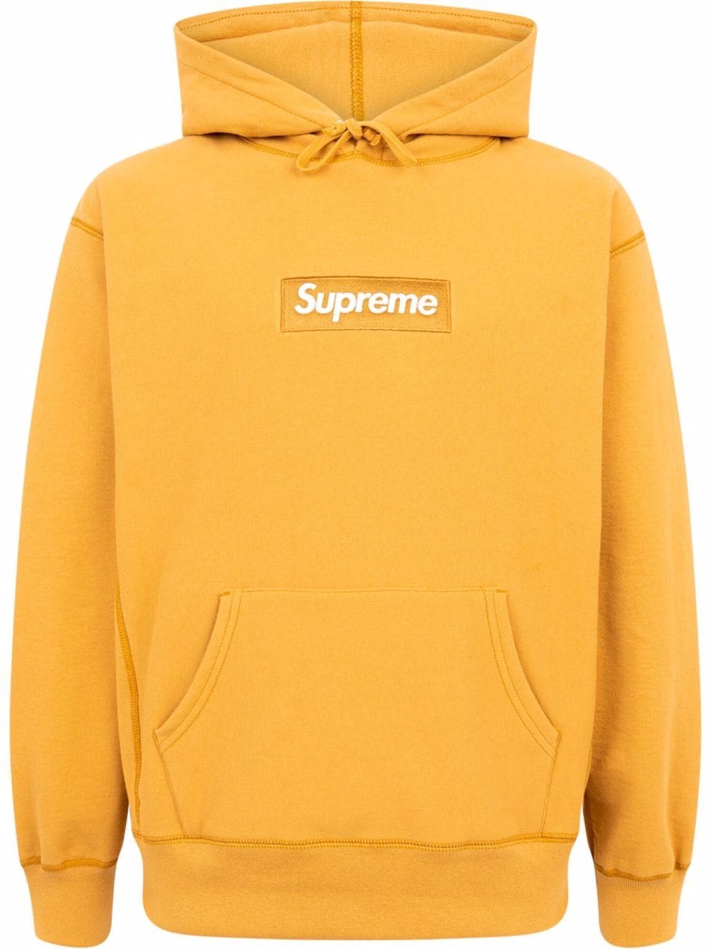 Supreme Hoodie mit Logo - Orange von Supreme