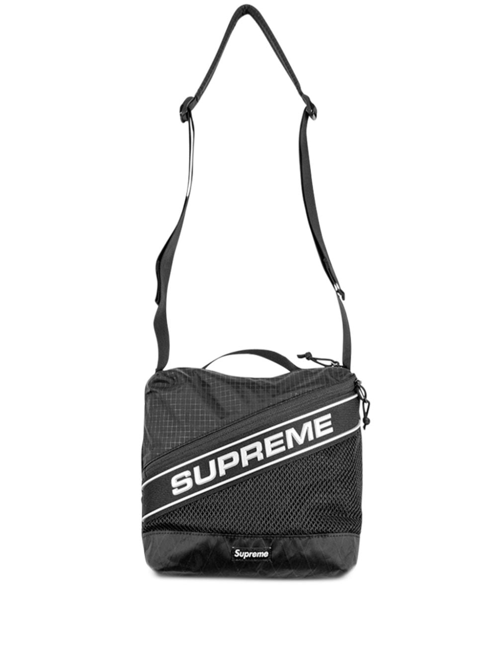 Supreme Black Schultertasche mit Logo - Schwarz von Supreme