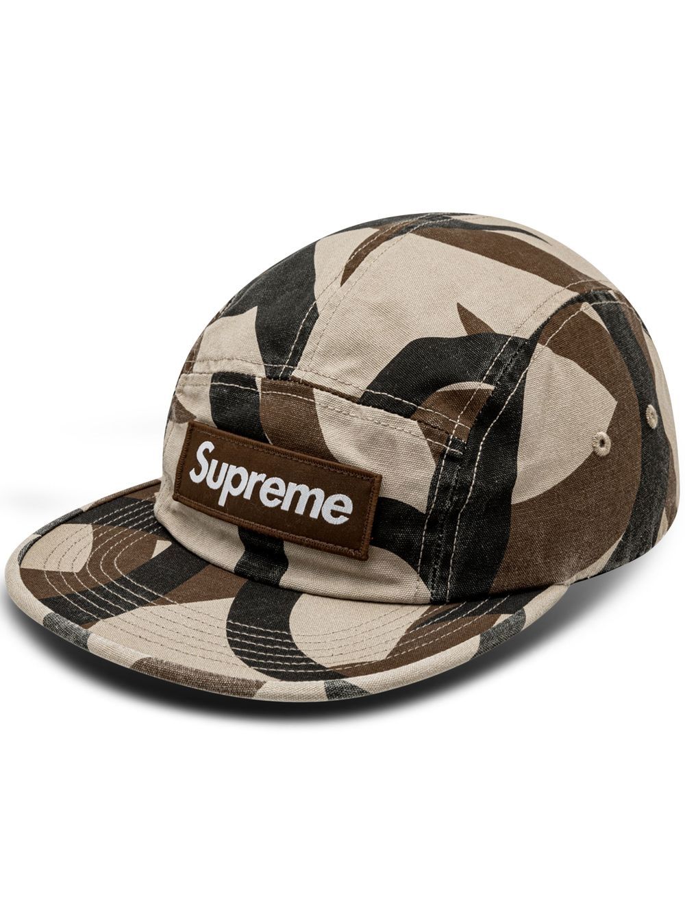 Supreme Baseballkappe im Military-Look - Braun von Supreme