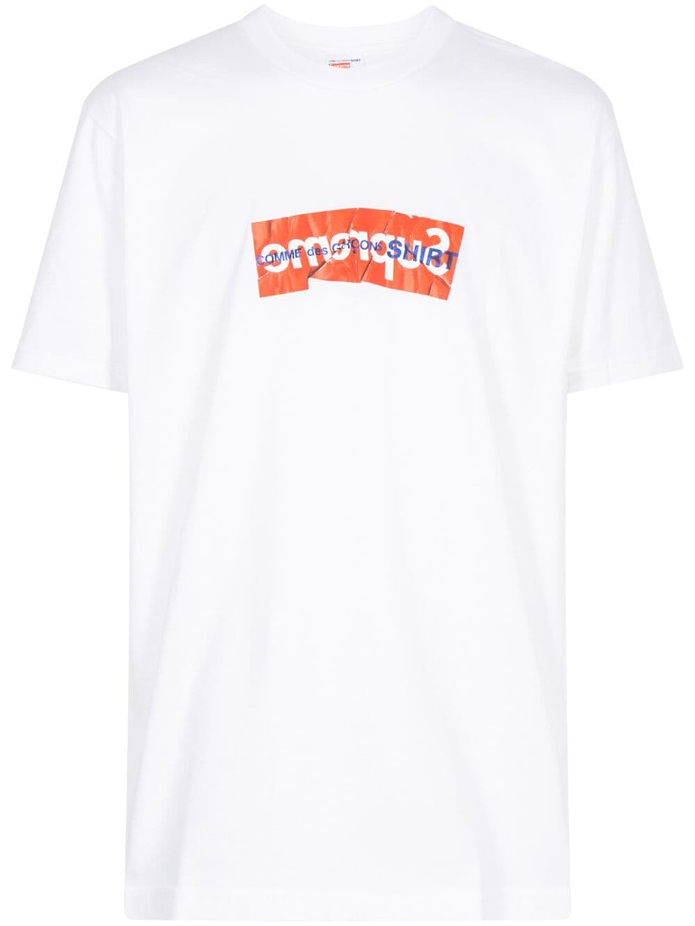 Supreme x CDG SHIRT T-Shirt mit Logo - Weiß von Supreme