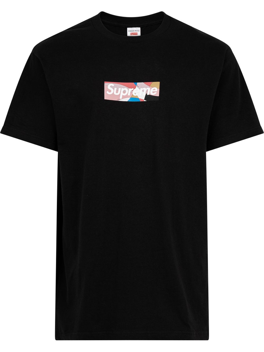 Supreme x Emilio Pucci T-Shirt mit Logo - Schwarz von Supreme