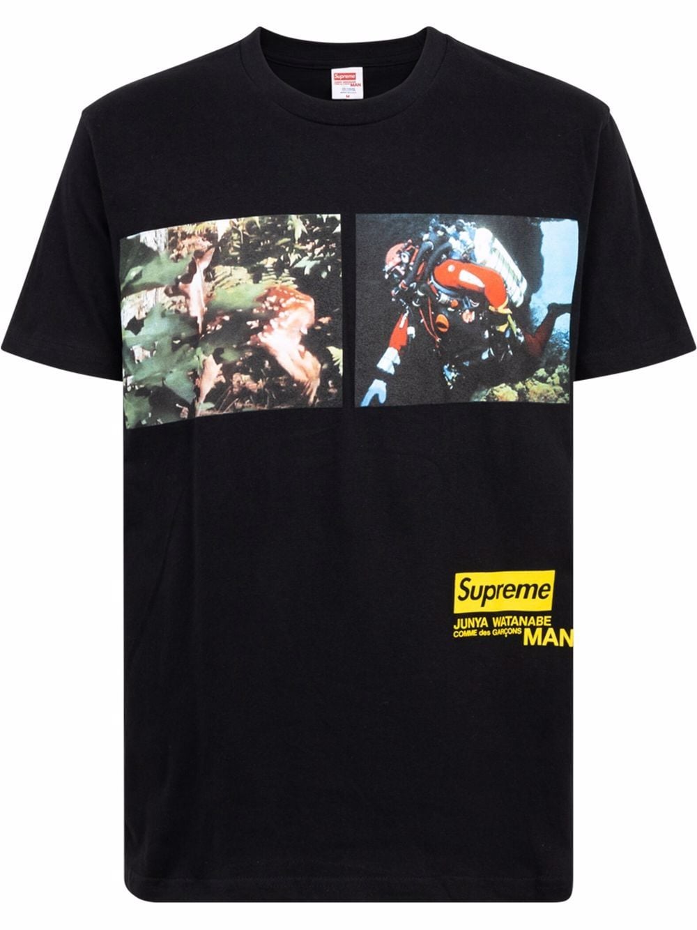 Supreme x Junya Watanabe Nature T-Shirt - Schwarz von Supreme