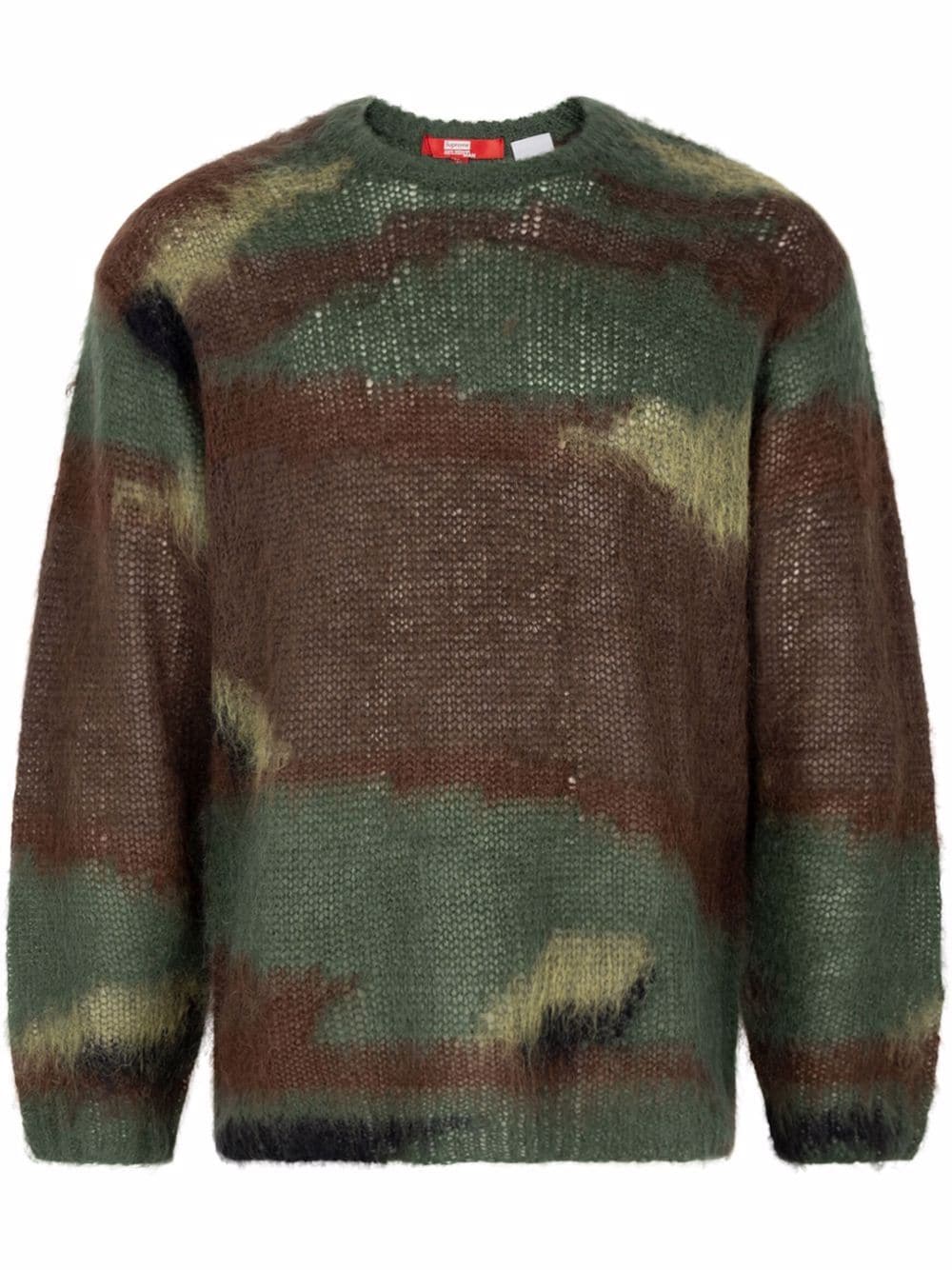 Supreme x Junya Watanabe Pullover mit Camouflagemuster - Grün von Supreme