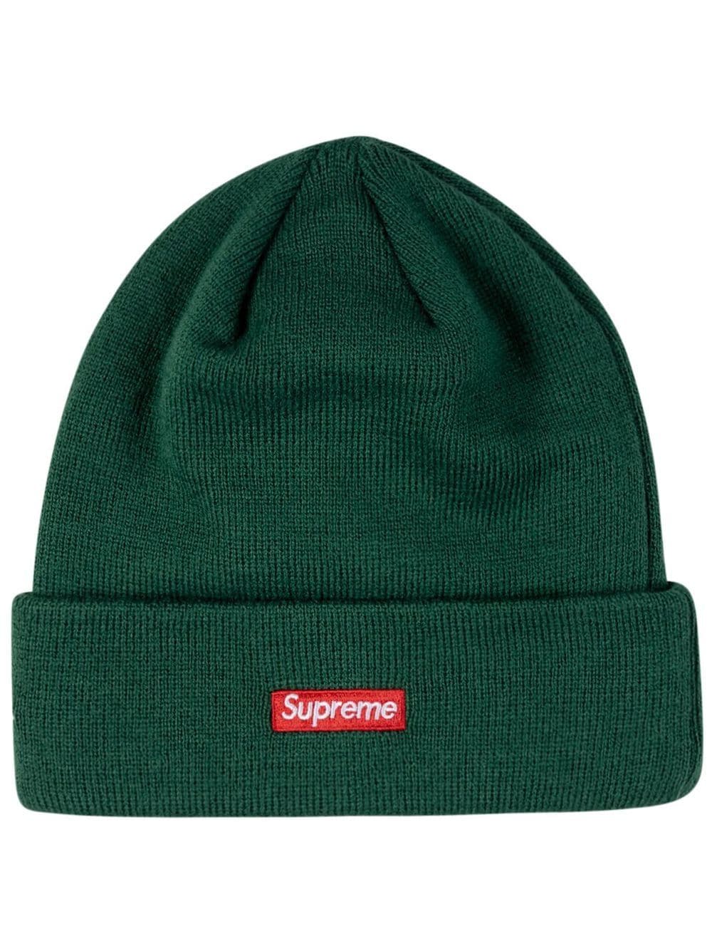 Supreme x New Era Beanie mit S-Logo - Grün von Supreme