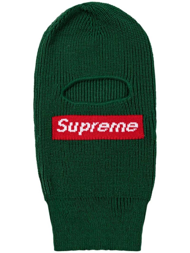 Supreme x New Era Balaklava mit Logo - Grün von Supreme