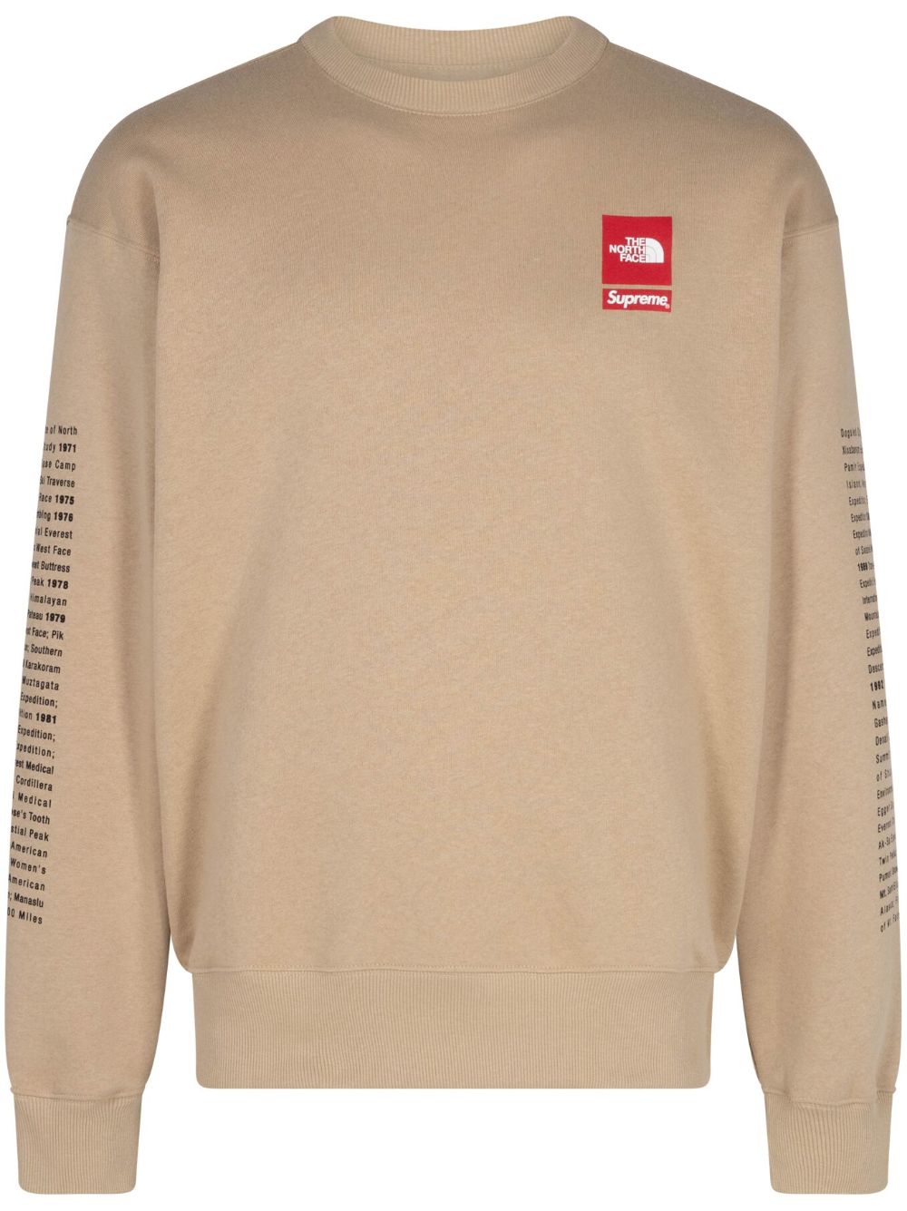 Supreme x The North Face "Khaki" Sweatshirt - Nude Supreme x The North Face "Khaki" Sweatshirt - Nude von Supreme
