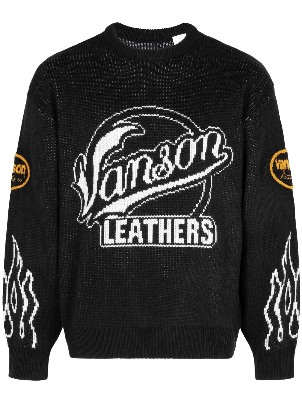 Supreme x Vanson Leathers Pullover - Schwarz von Supreme