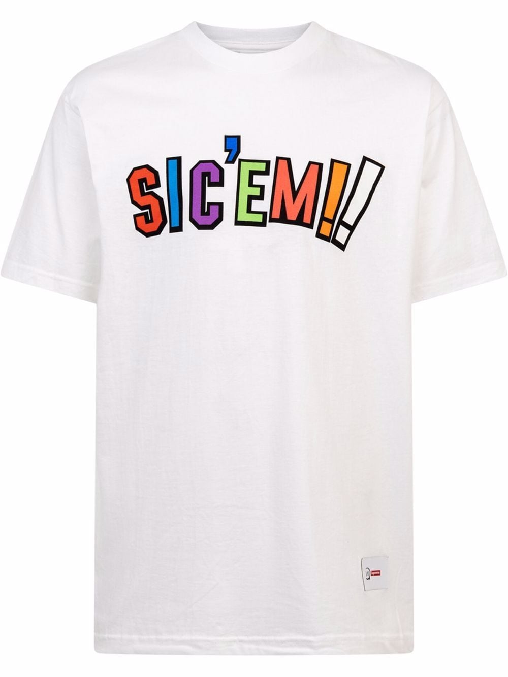 Supreme x WTAPS Sic'em T-Shirt - Weiß von Supreme