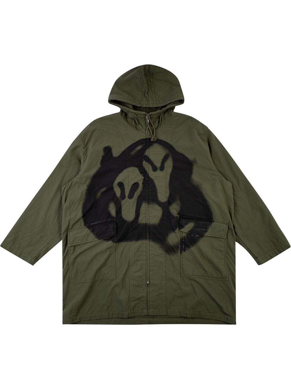 Supreme x Yohji Yamamoto Kapuzenparka - Grün von Supreme