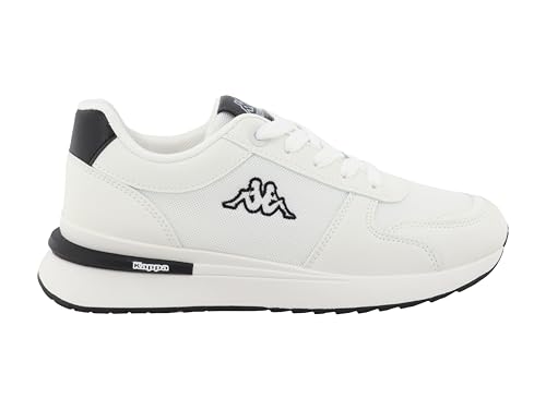 Supremo - Kappa Damen 95K0472001 Sneaker, White-Black, 40 EU von Supremo - Kappa