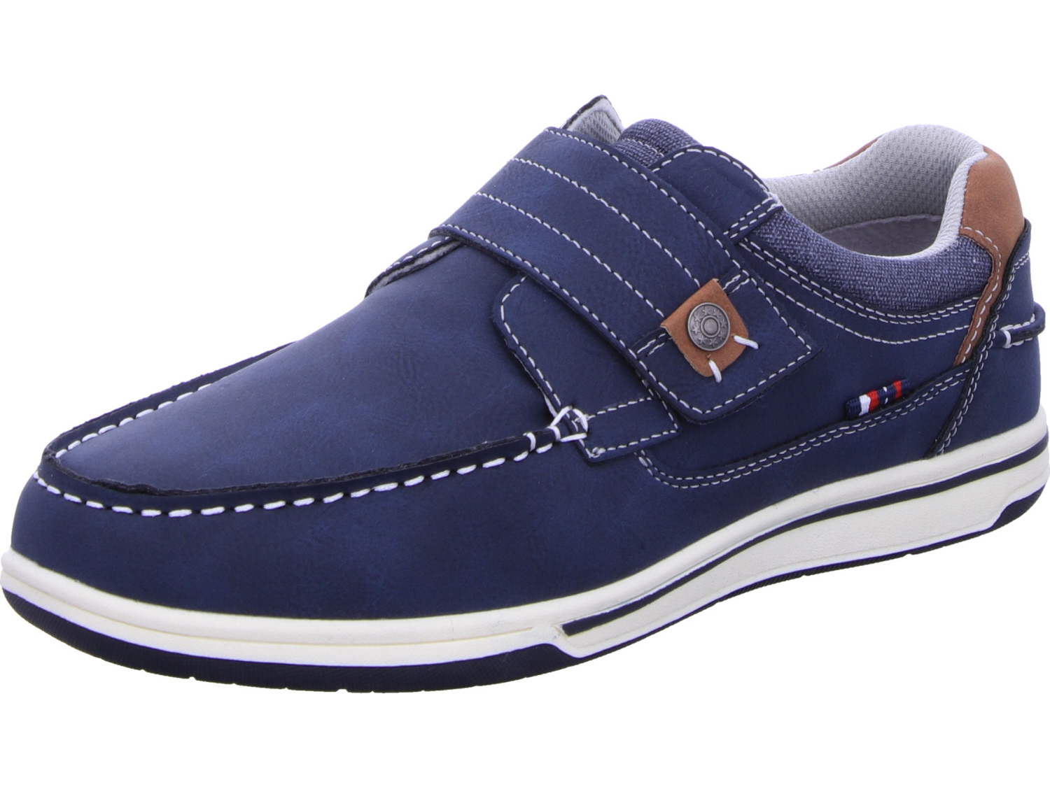 male Komfort Slipper blau 45 von Supremo