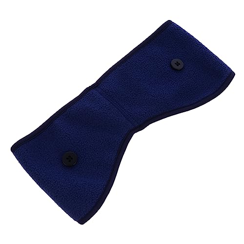 Knopf-stirnband Sportliche Kopfbedeckungen Sportliche Stirnbänder Fleece-ohrwärmer Stirnband Für Den Sport Warmes Stirnband Stirnbänder Für Männer Reiten Polarfleece Hörmuschel von Supvox