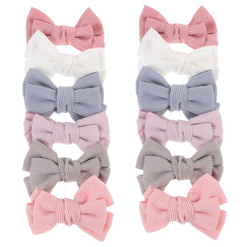 SUPVOX 12 Stück Teiliges Haarbänder für Mädchen DIY Haarschleifen Nylon Elastische Kopfbedeckungen für Junge Mädchen und Kleinkinder Langlebig und zu Tragen von Supvox