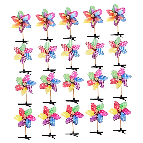 SUPVOX 24 Stück Haarspangen Windrad Haarclips Für Mädchen Haarschmuck Für Urlaubsanlässe Kreative Haaraccessoires Bequem Und Praktisch Für Familientreffen Und Partys von Supvox