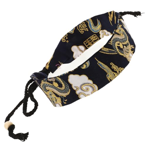 SUPVOX Chinesisches Hanfu Haarband Traditionelles Stirnband Vintage Haarschmuck Cosplay Accessoire für Damen und Herren mit Zartem Muster und Breitem Komfortablem Design von Supvox