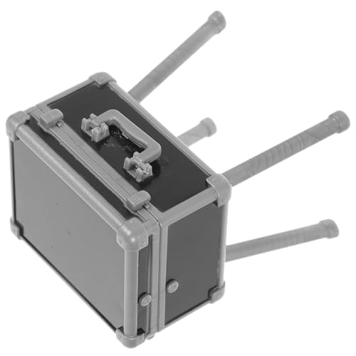 SUPVOX Miniatur Puppenhaus Kosmetikkoffer Kompakt und Leicht Sichere Materialien Stilvolles Design zur Puppenhausdekoration und DIY Handwerksprojekte von Supvox