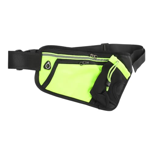 SUPVOX Multifunktionale Bauchtasche mit Verstellbarem Gurt und Flaschenhalter Sportliche Hüfttasche für Damen und Herren für Wandern Joggen und Outdoor Aktivitäten Robuste von Supvox