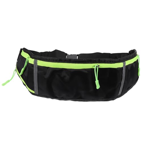 SUPVOX Multifunktionale wasserdichte Sport Bauchtasche mit Fächern Verstellbar für Herren und Damen zum Joggen Radfahren Wandern und Outdoor Aktivitäten von Supvox