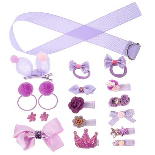 SUPVOX Teiliges Haarschmuck mit Snap Haarspangen Haarklammern und Haarbändern Schonend für Haare Farbenfrohe Accessoires für Mädchen Geeignet für Partys Alltag und Geschenke von Supvox