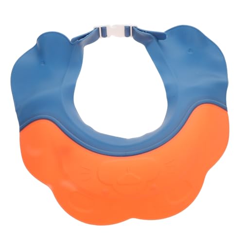 SUPVOX Verstellbare Shampoo Mütze mit Ohrenschutz Wasserdichte Duschhaube für Schutz gegen Wasser in Augen und Ohren Ergonomischer Kopfschutz für und Haarschnitt von Supvox