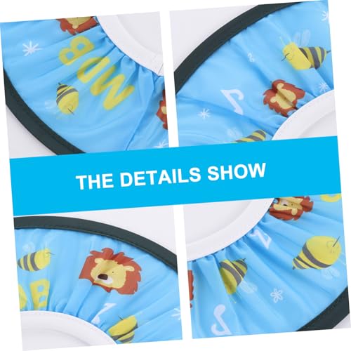 SUPVOX Verstellbare Wasserdichte mit Ohrenschutz Cartoon design Dickes Material Schützt Augen und Ohren Beim Haarewaschen Geeignet für Junge Mädchen und Kleinkinder von Supvox