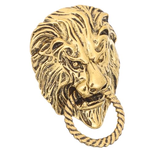 SUPVOX Vintage Löwenbrosche aus Premium Einzigartiges Design Langlebig und Formstabil Modisches Ansteckpin für Herrenanzüge Stilvolles Kleidungselement für Festliche Anlässe von Supvox