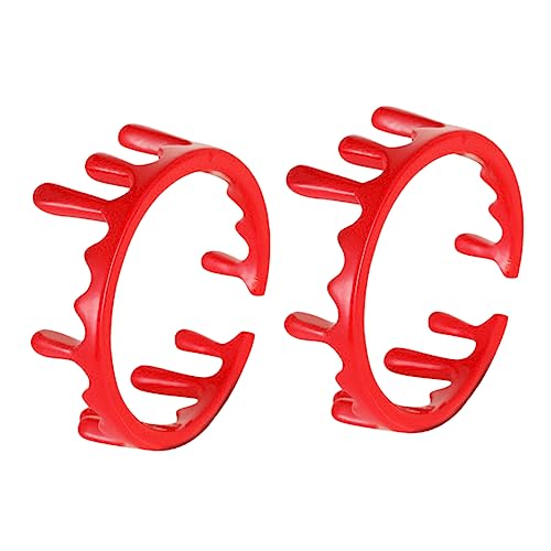 Supvox 1 Satz Blutige Halloween Ringe Aus Metalllegierung Verstellbarer Offener Ring Für Kostüme Und Partys Einzigartige Deko Für Halloween Feiern 2 Stück von Supvox