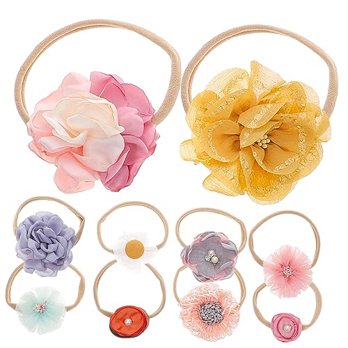 Supvox 10 Stück 1 Satz Kinderblumenkopfschmuck Stirnband Kopfbedeckung Für Babys Kopfschmuck Für von Supvox