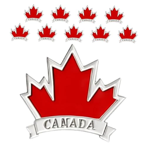 Supvox 10 Stück Elegante Metall Emaille Anstecknadel für Männer und Frauen für Jacken Anzüge und Schals Perfektes von Supvox