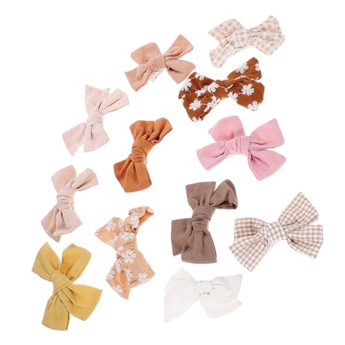 Supvox 12stücke Mädchen Haarclips Haarspangen Junge Mädchen Bögen Haarschmuck Für Kleinkinder Für von Supvox