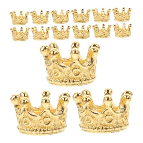 Supvox 120 Stück Teiliges Mini Kronen Charms aus Legierung für Schmuckherstellung Vielseitige DIY Anhänger für Halsketten Armbänder und Ohrringe Mini Crown Deko für Alltag und Hochzeit von Supvox